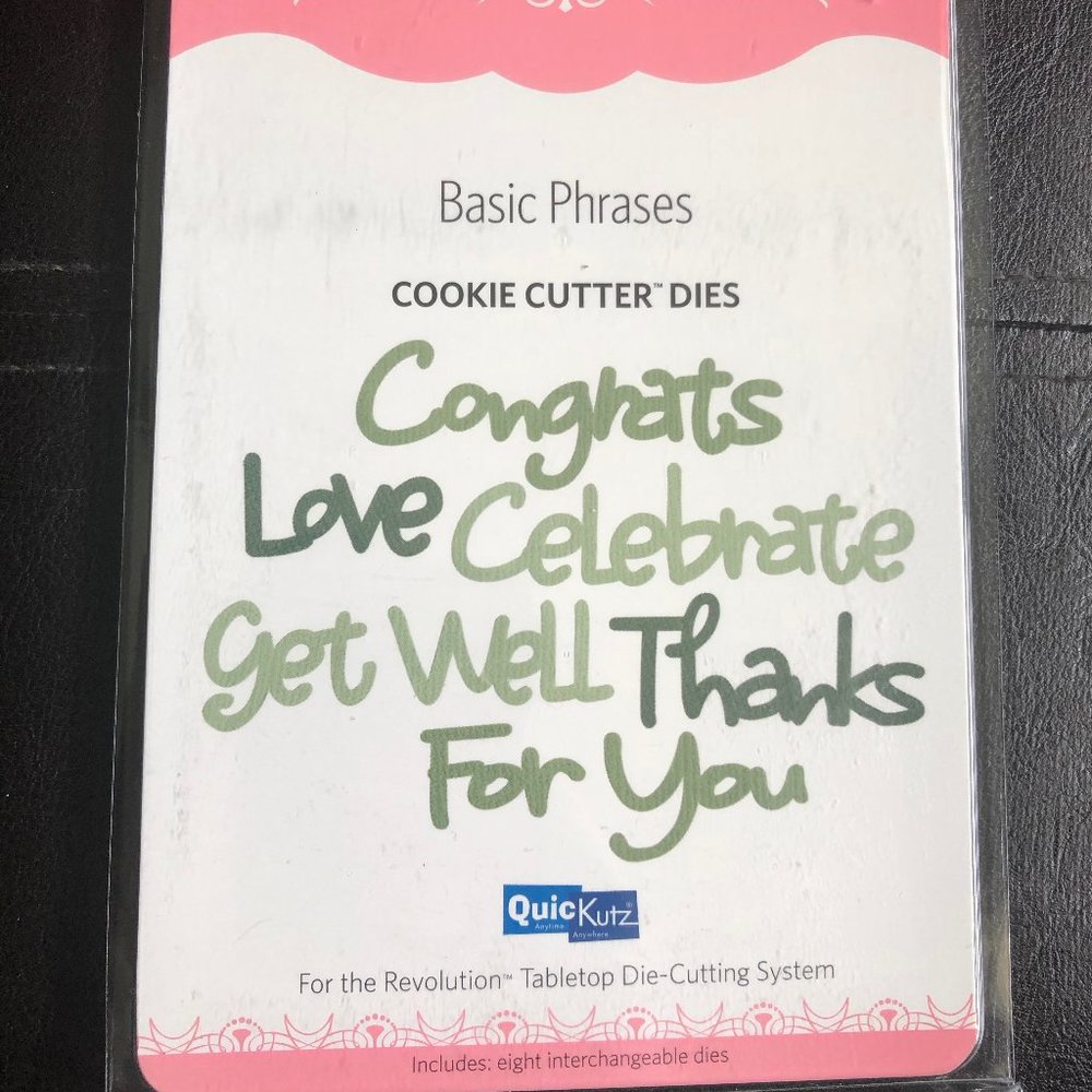 QuickKutz Basic Phrases Dies *EUC*